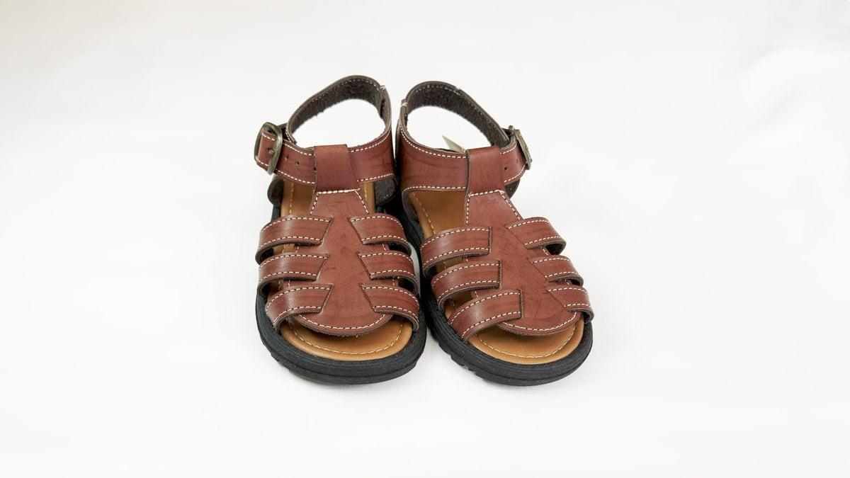Sandalia Alvaro Marron Oscuro