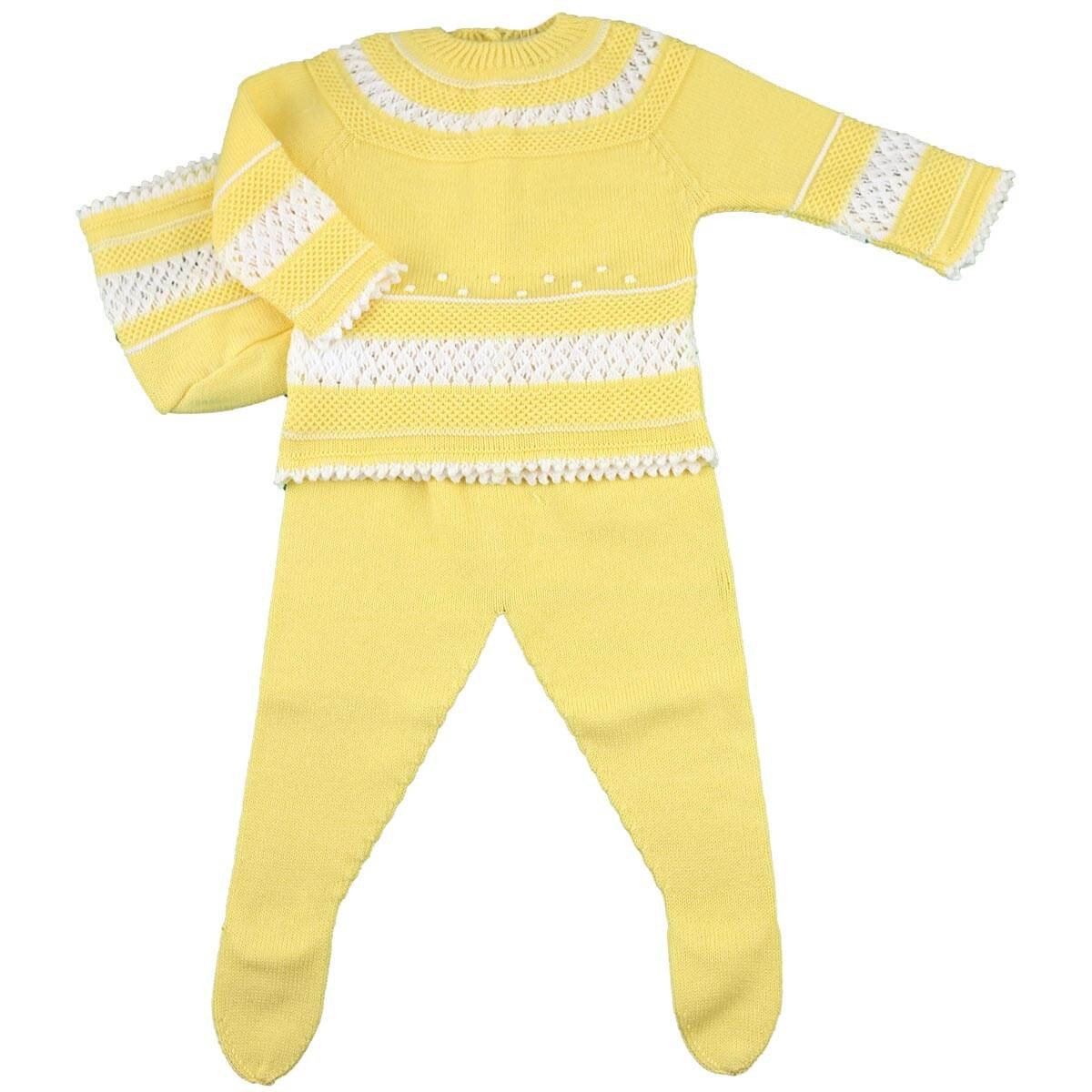 Primera Puesta 3 Piezas Bruno Amarillo