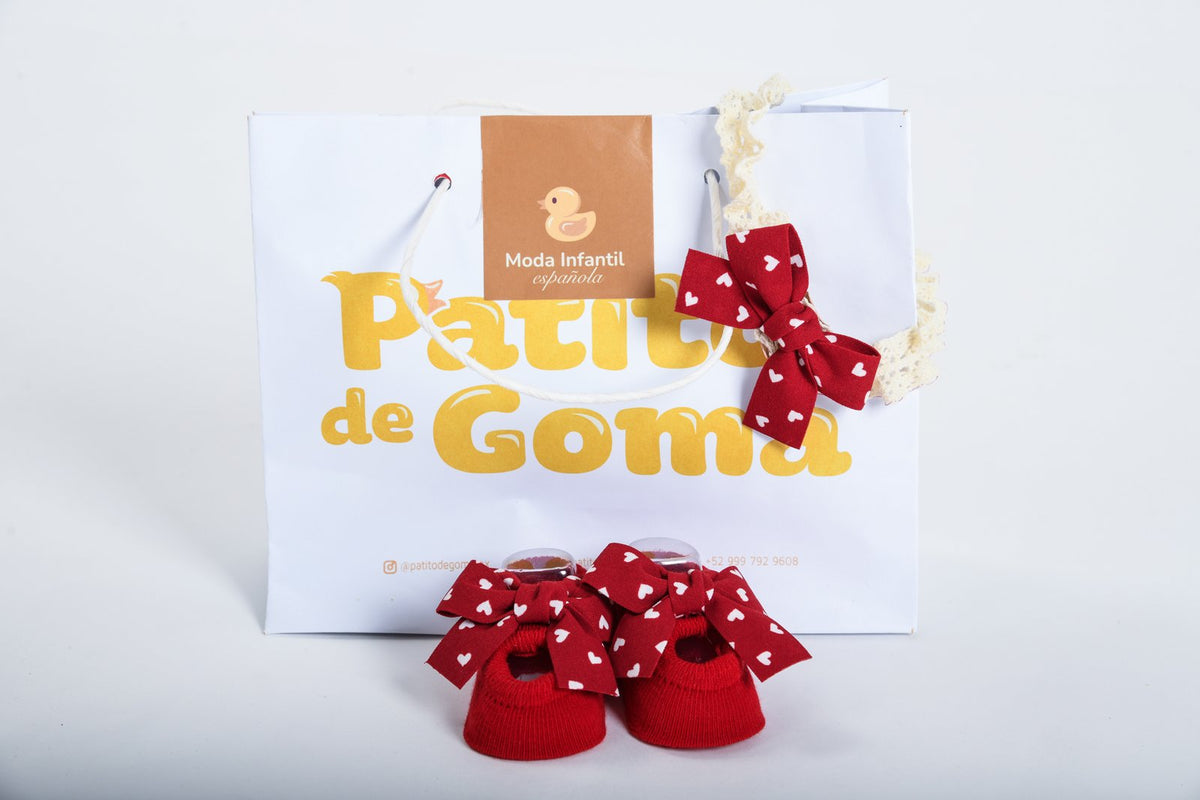 Set Calcetines Diadema Corazones