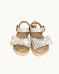 Sandalia Lotus Beige Charol